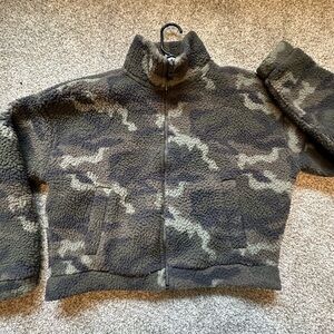 American eagle sherpa coat